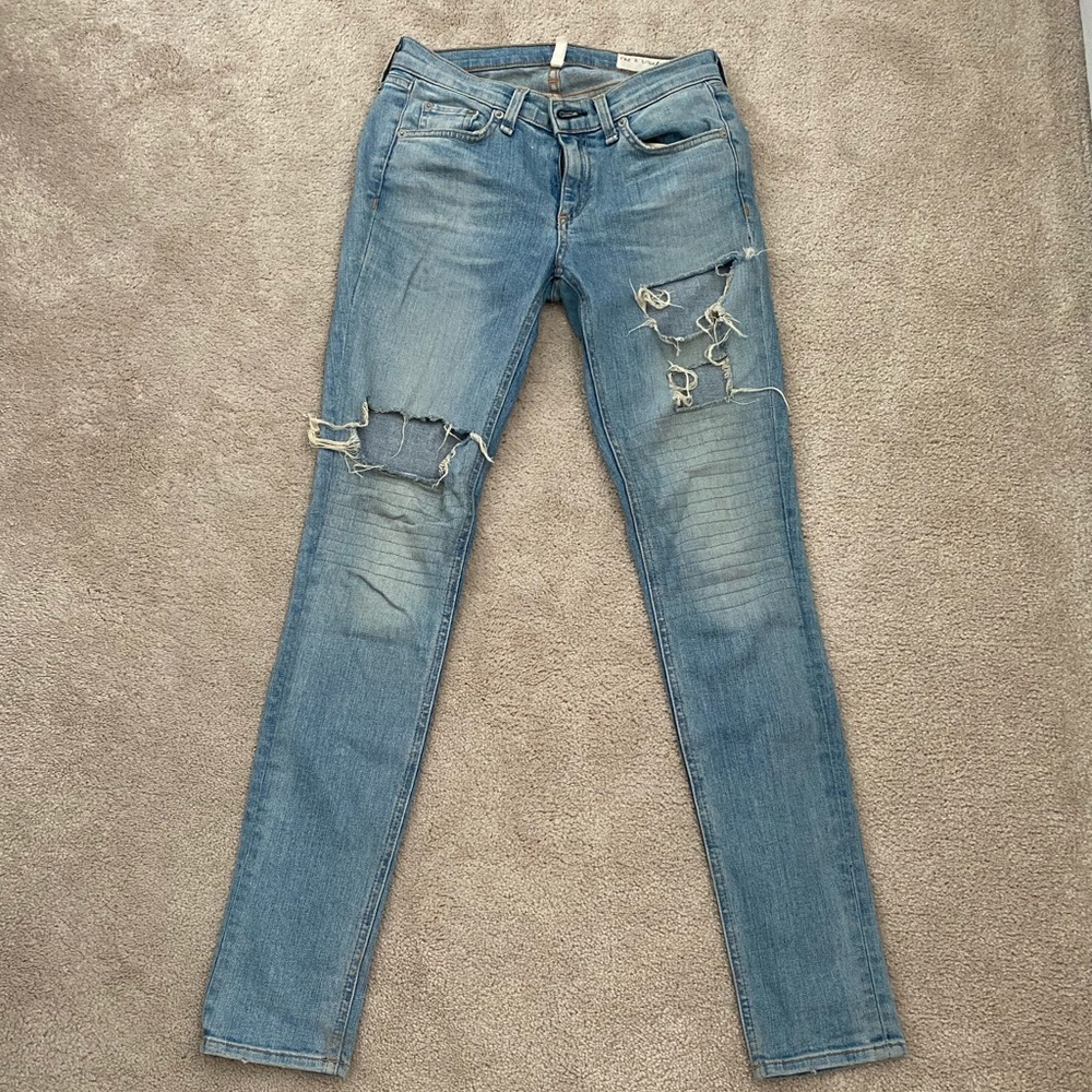 Rag & bone ripped jeans